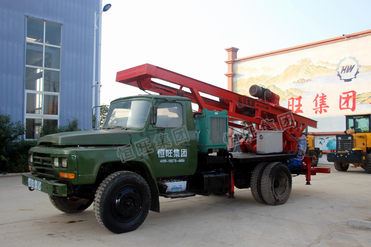 5寸單橋汽(qì)車鑽機