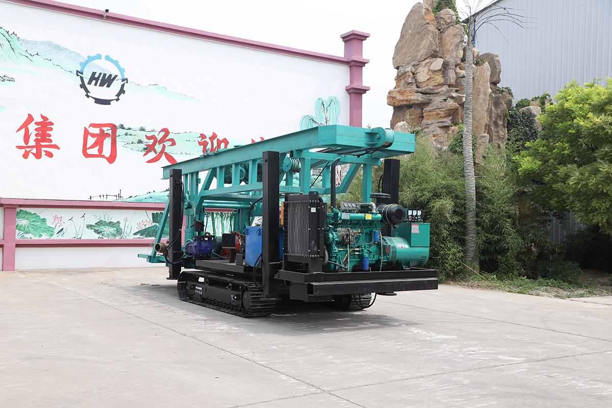 6寸(cùn)鋼履帶(dai)反循環(huan)鑽機