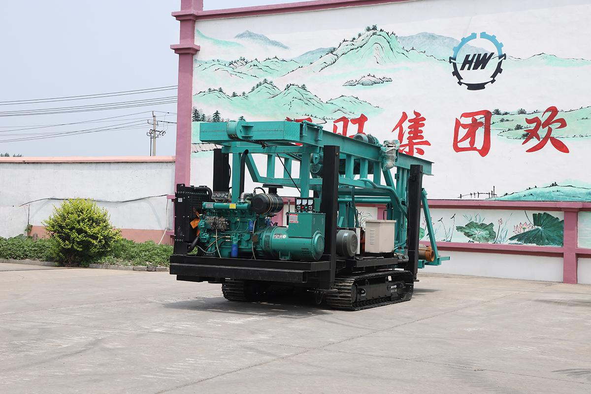 6寸(cùn)鋼履帶(dai)反循環(huan)鑽機