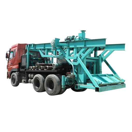 8寸(cùn)後八輪汽車(chē)鑽機